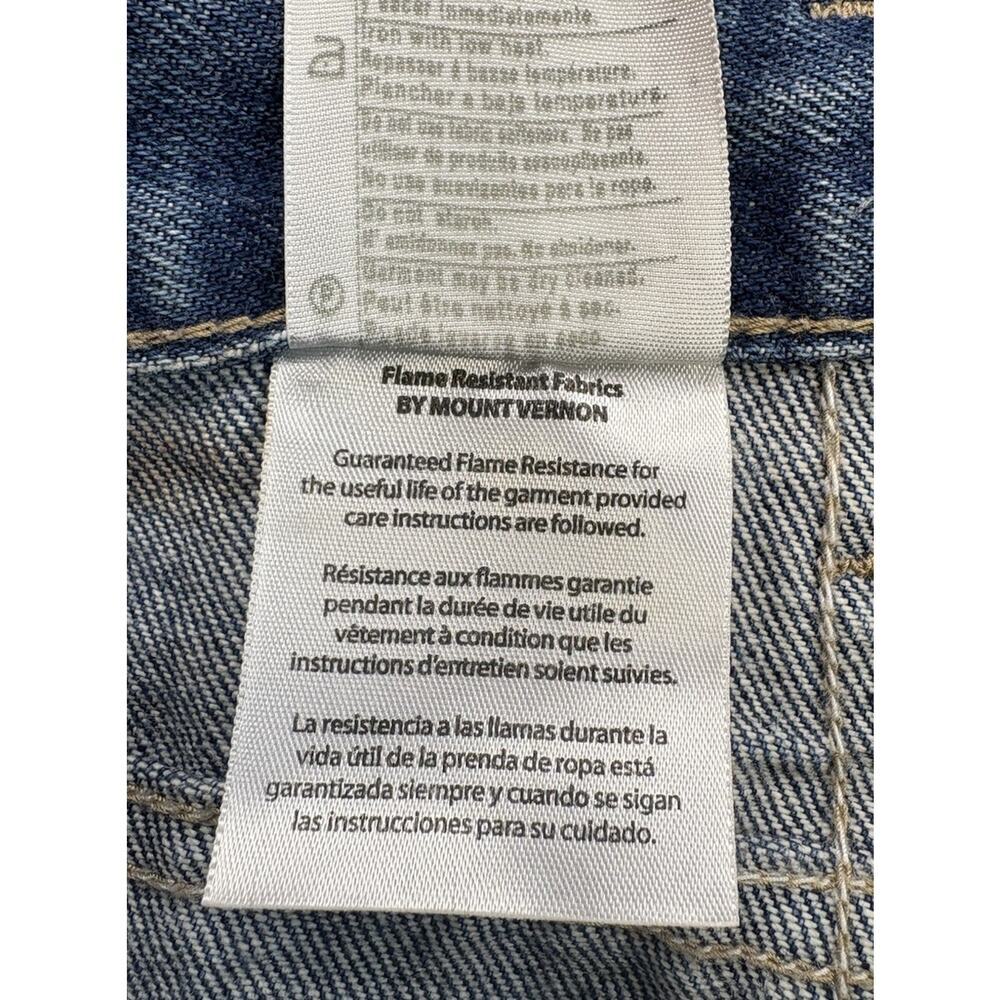 Carhartt FRB160 Flame Resistant Jeans 36X36 Relaxed Fit FR Denim Cat 3 Work Pant - Picture 7 of 14